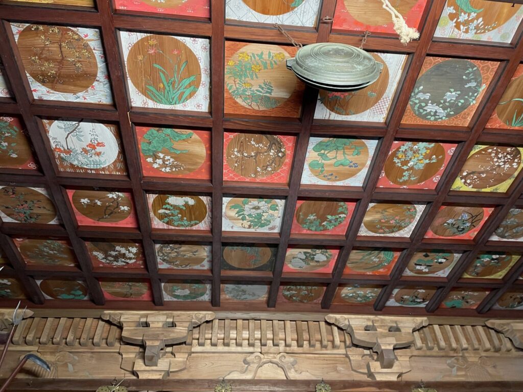 弁慶堂の天井画