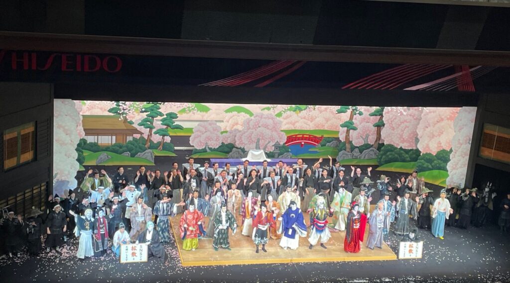 刀剣乱舞新橋演舞場3階席から