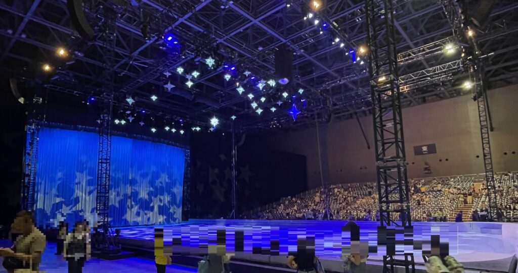 ディズニーオンアイス西ブロック