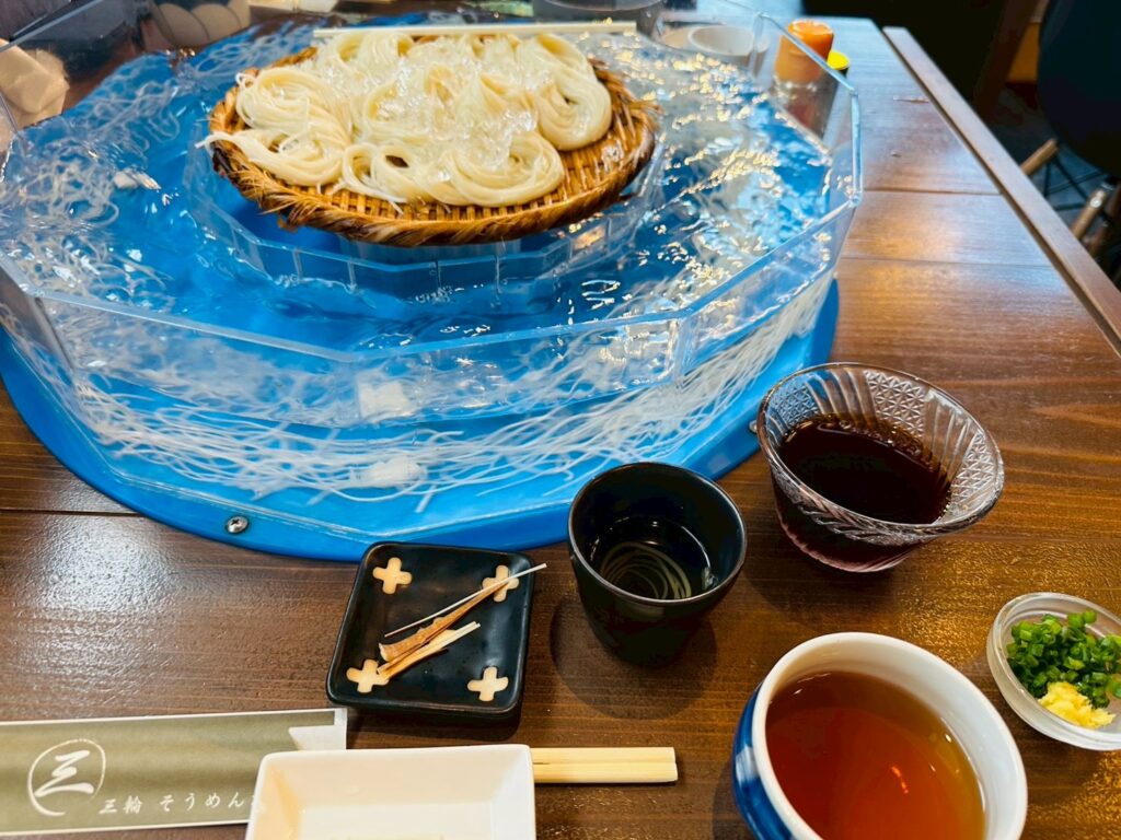 そうめん流し釜めしセット