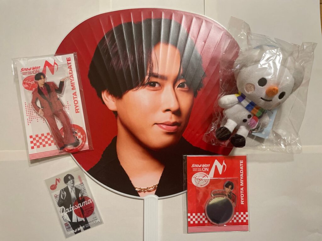 ツアーグッズ購入したもの