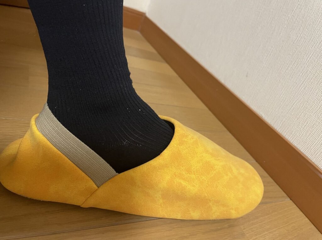 防災スリッパ